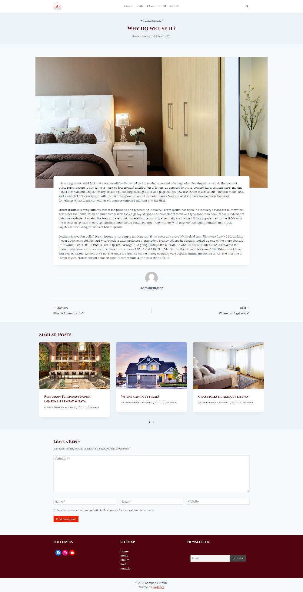 Tutorial Membuat Website Company Profile Perusahaan dengan WordPress Tanpa Coding dari Nol