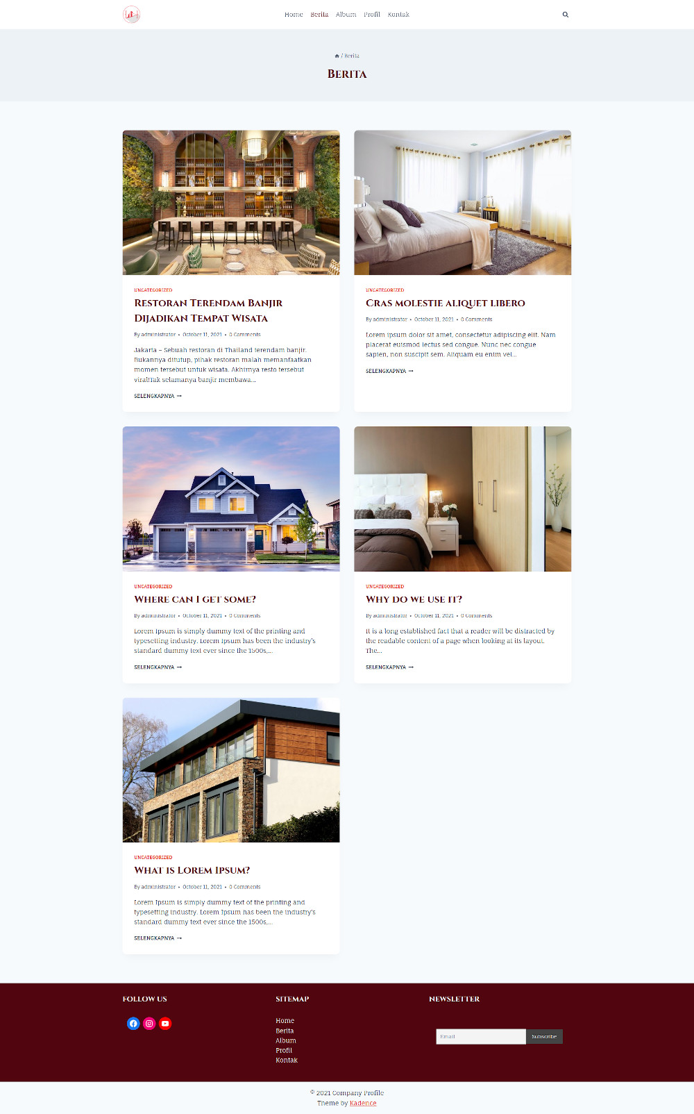 Tutorial Membuat Website Company Profile Perusahaan dengan WordPress Tanpa Coding dari Nol